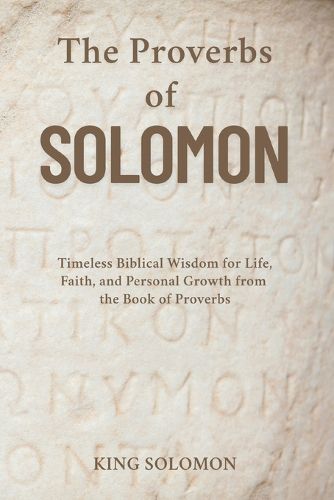 Cover image for The Proverbs of Solomon