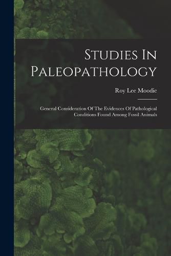 Cover image for Studies In Paleopathology