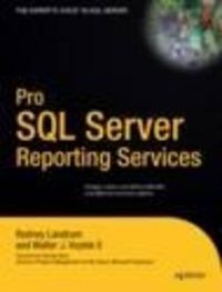 Cover image for Pro SQL Server Reporting Services