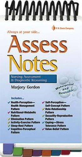 Cover image for Asses Notes: Nursing Assessment and Diagnostic Reasoning for Clincal Practice