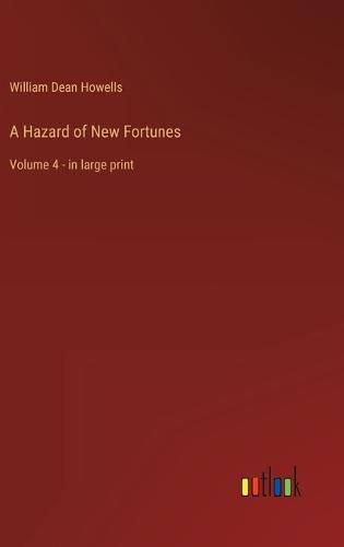 Cover image for A Hazard of New Fortunes