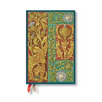 Cover image for Paperblanks 2025 Daily Planner Wild Thistle Vox Botanica 12-Month Mini Elastic Band 416 Pg 80 GSM