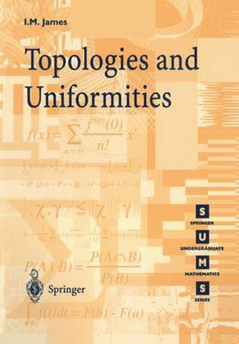 Cover image for Topologies and Uniformities