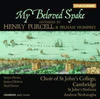 Cover image for Purcell My Beloved Spake