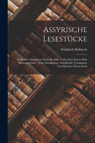 Assyrische Lesestuecke