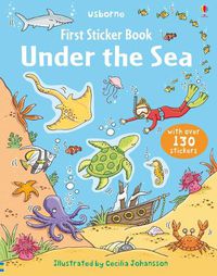 Cover image for First Sticker Book Under the Sea
