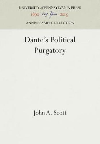 Cover image for Dante's Political Purgatory