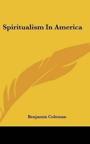 Cover image for Spiritualism In America