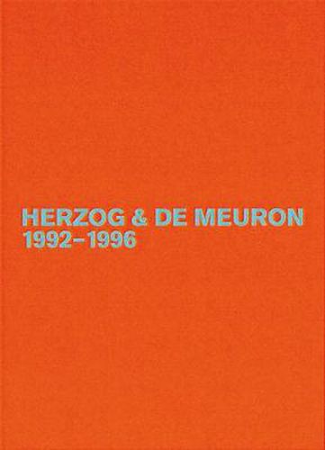 Cover image for Herzog & de Meuron 1992-1996