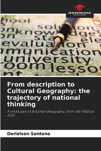 Cover image for From description to Cultural Geography