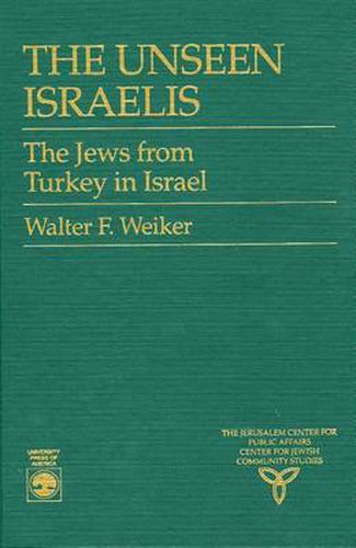 Cover image for The Unseen Israelis