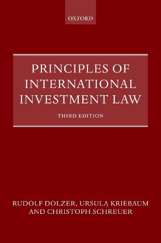 Cover image for Principles of International Investment Law