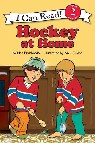 Cover image for I Can Read Hockey Stories: Hockey at Home