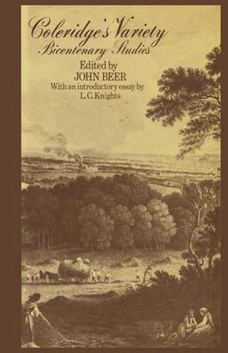 Cover image for Coleridge's Variety: Bicentenary Studies