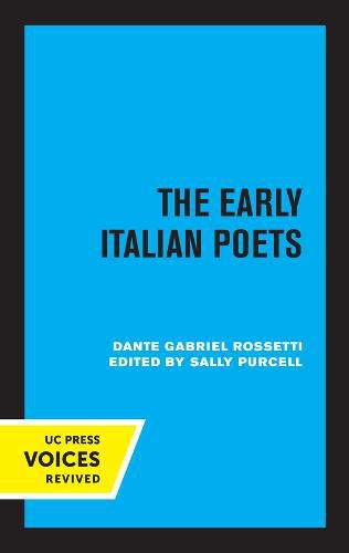 Cover image for The Early Italian Poets