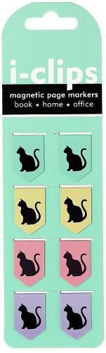 Cover image for Black Cats I-Clips Magnetic Page Markers