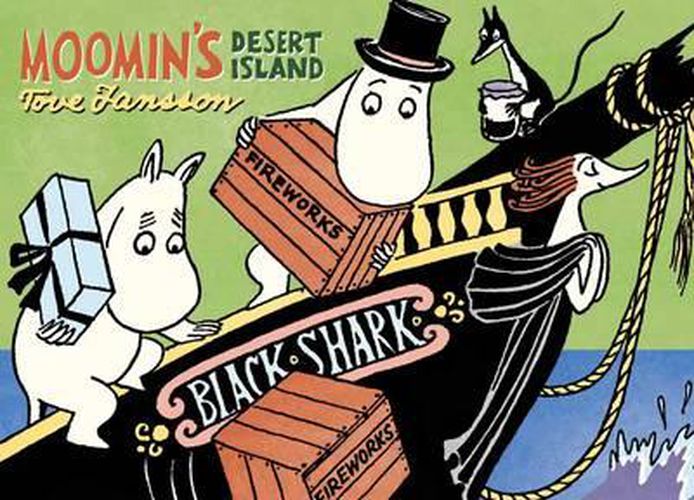 Cover image for Moomin's Desert Island