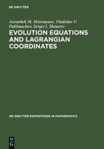 Cover image for Evolution Equations and Lagrangian Coordinates