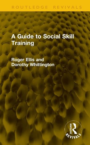 Cover image for A Guide to Social Skill Training
