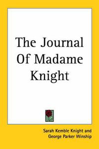 Cover image for The Journal Of Madame Knight