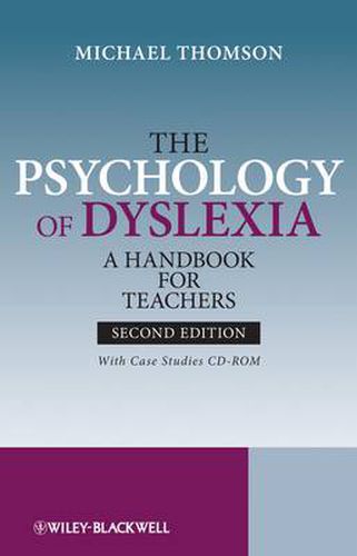 Cover image for The Psychology of Dyslexia: A Handbook for Teachers