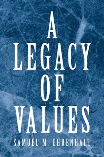 Cover image for A Legacy of Values