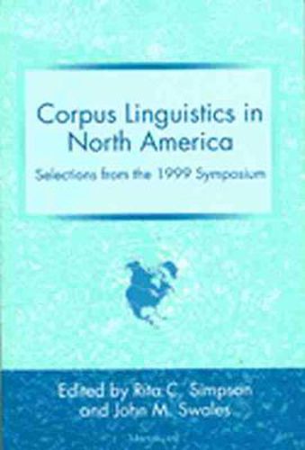 Cover image for Corpus Linguistics in North America: Selections from the 1999 Symposium