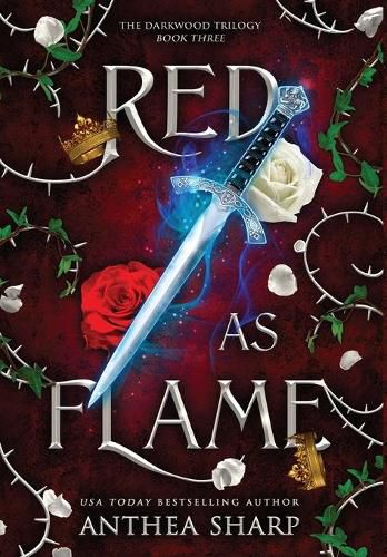 Cover image for Red as Flame: A Dark Elf Fairytale