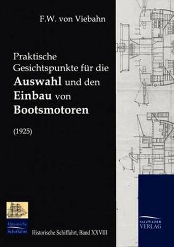 Cover image for Praktische Gesichtspunkte fur die Auswahl und den Einbau von Bootsmotoren