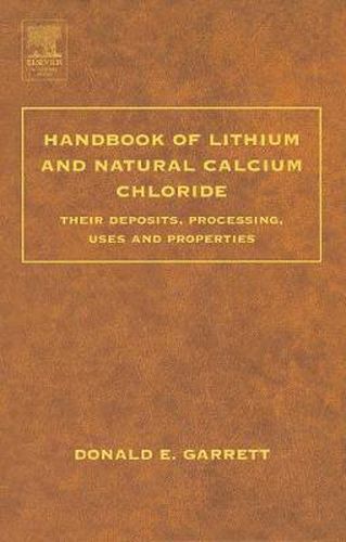 Handbook of Lithium and Natural Calcium Chloride