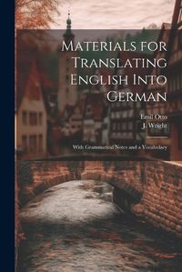 Cover image for Materials for Translating English Into German