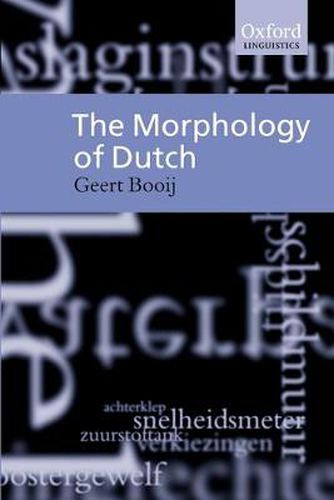 Cover image for The Morphology of Dutch