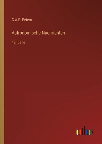 Cover image for Astronomische Nachrichten