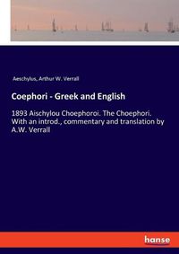 Cover image for Coephori - Greek and English