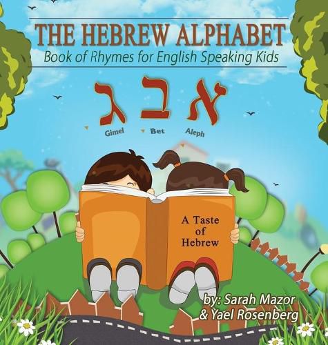 Cover image for The Hebrew Alphabet: Book of Rhymes for English Speaking Kids