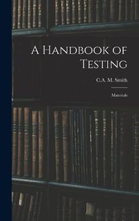 Cover image for A Handbook of Testing