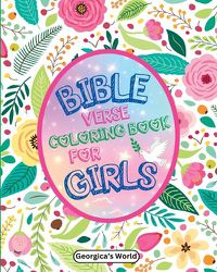 Cover image for Bible Verse Coloring Book for Girls