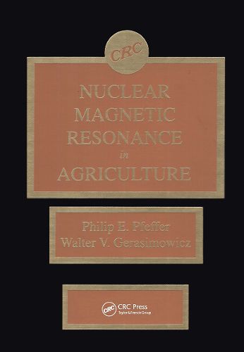 Cover image for Nuclear Magnetic Resonance in Agriculture