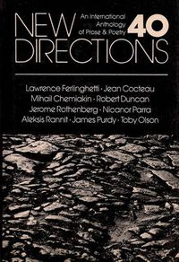 Cover image for New Directions 40: An International Anthology of Prose & Poetry