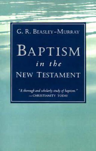 Cover image for Baptism in the New Testament