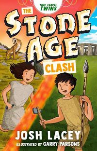 Cover image for Time Travel Twins: The Stone Age Clash