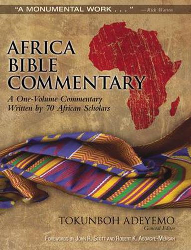 Cover image for Africa Bible Commentary: A One-Volume Commentary Written by 70 African Scholars