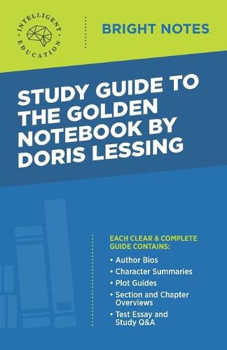 Cover image for Study Guide to The Golden Notebook by Doris Lessing