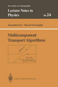 Cover image for Multicomponent Transport Algorithms