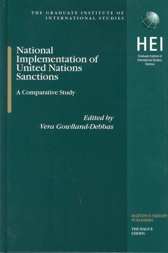 Cover image for National Implementation of United Nations Sanctions: A Comparative Study