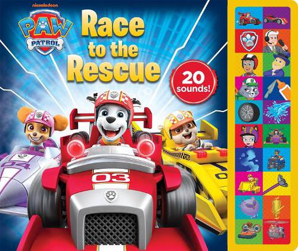 Cover image for PAW Patrol: Race to the Rescue Sound Book