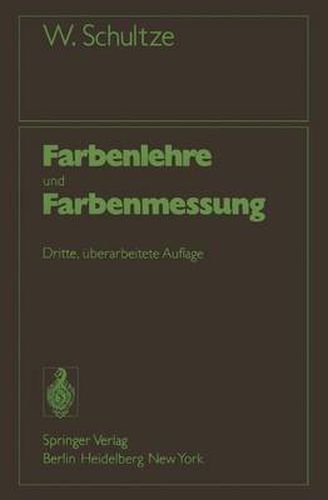 Cover image for Farbenlehre und Farbenmessung