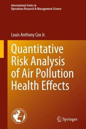 Cover image for Quantitative Risk Analysis of Air Pollution Health Effects
