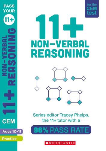 Cover image for 11+ Non-Verbal Reasoning Practice and Assessment for the CEM Test Ages 10-11