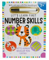 Cover image for Let's Learn: First Number Skills (Write and Wipe)